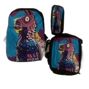 Llama Backpack 17 Inch 3 Pieces
